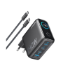 Anker Ladeger?t (140W, 4-Port, PD 3.1) mit USB-C Kabel
