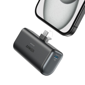 Anker Nano PowerBank (22,5 W, connecteur USB-C int??gr??)