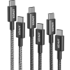 Anker 333 USB-C auf USB-C Kabel (1m+1,8m+3m, 3-Pack)