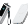 Anker Powerbank (25K, 165W, Integriertes + einziehbares Kabel) +  Anker MagGo Powerbank (10000mAh, Slim)