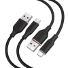 Anker 15W USB-A to USB-C Cable 2Pack (3 ft, Silicone)