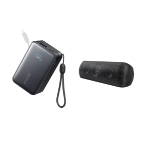Batterie externe Anker Nano (10K, 45 W) + Motion + | Enceinte Bluetooth puissante