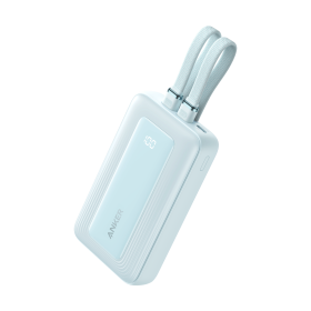 Anker Zolo Power Bank (10K, Built-In USB-C and Lightning Cable)