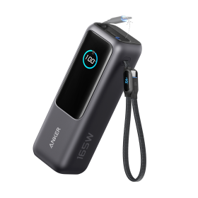 PowerBank Anker (25K, 165 W, cable int??gr?? + cable r??tractable)