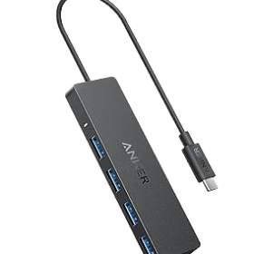 Anker USB-C Data Hub (4-in-1, 5Gbps)