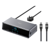 Anker Prime Docking Station (14-in-1, Triple Display, DisplayLink) with DL7400  and USB-C to USB-C Cable ( 3ft, 240W, Upcycled-Braided)