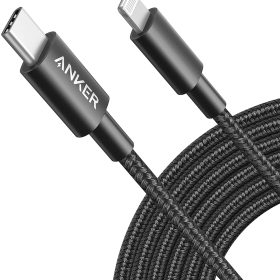 Anker 331 USB-C to Lightning Cable (6 / 10ft Nylon)