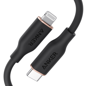 Anker 641 USB-C to Lightning Cable (Flow, 3 ft Silicone)