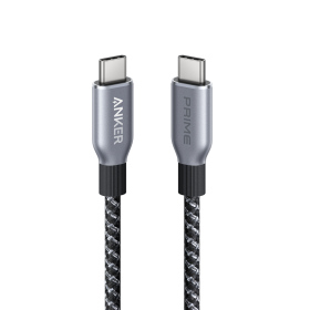 Cable USB-C vers USB-C Anker Prime (240 W, design tress?? et recycl??)