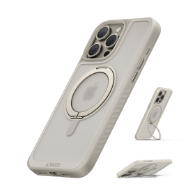 Anker MagGo Magnetic Case with Stand (360?? Ring Stand, For iPhone)