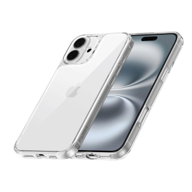 Anker iPhone 16 H??lle, Sto?fest nach Milit?rstandard, Transparent & Vergilbungsresistent