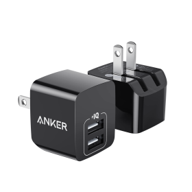 Anker Dual-Port 12W Wall Charger (2-Pack)