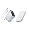 Chargeur Anker (140 W, 4 ports) +PowerBank Anker MagGo (10K, Slim)