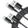 Anker Premium Nylon USB-C to USB-A Cable (2-Pack)