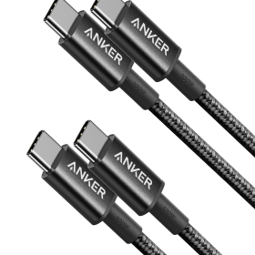 Anker 333 USB-C to USB-C Cable (3.3ft Nylon, 2-Pack)