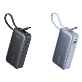 Anker Nano Power Bank (30W, Built-In USB-C Cable)