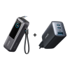 PowerBank Anker (25K, 165 W)+Anker Chargeur USB C (Nano II 65 W)