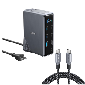 Anker Prime Charging Docking Station with 240W USB-C to USB-C Cable