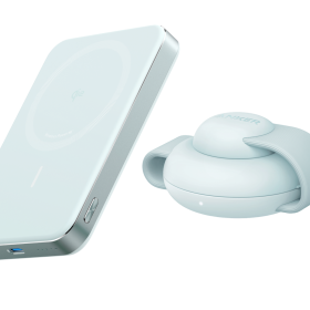 Anker MagGo Power Bank (10K, Slim)+Anker MagGo Wireless Charging Station (3-in-1, Foldable Pad)