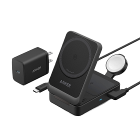 Anker MagGo Wireless Charging Station (Foldable 3-in-1)