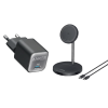 Anker MagGo Wireless Ladeger?t (2-in-1 St?nder) + Anker Ladeger?t (Nano 3, 30W)